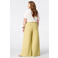MS Mode Plus Size wide leg broek - limegroen