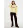 Cache Cache fluwelen bootcut casual broek - donkerbruin