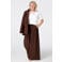 MS Mode Plus Size wide leg broek met ceintuur - bruin