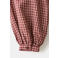 Mango Kids geruite blouse met ruches - rood
