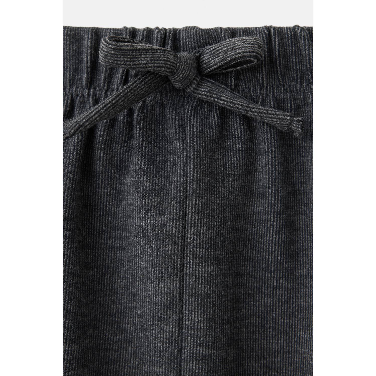 Mango Kids casual broek antraciet