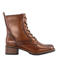 Medicus leren veterboots - cognac