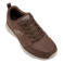 Skechers suèdelook sneakers met logo - bruin