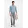 BOSS gebreide trui - light/pastel blue