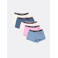 Claesen's Meisjes Boxershort 5-Pack Multi Essentials