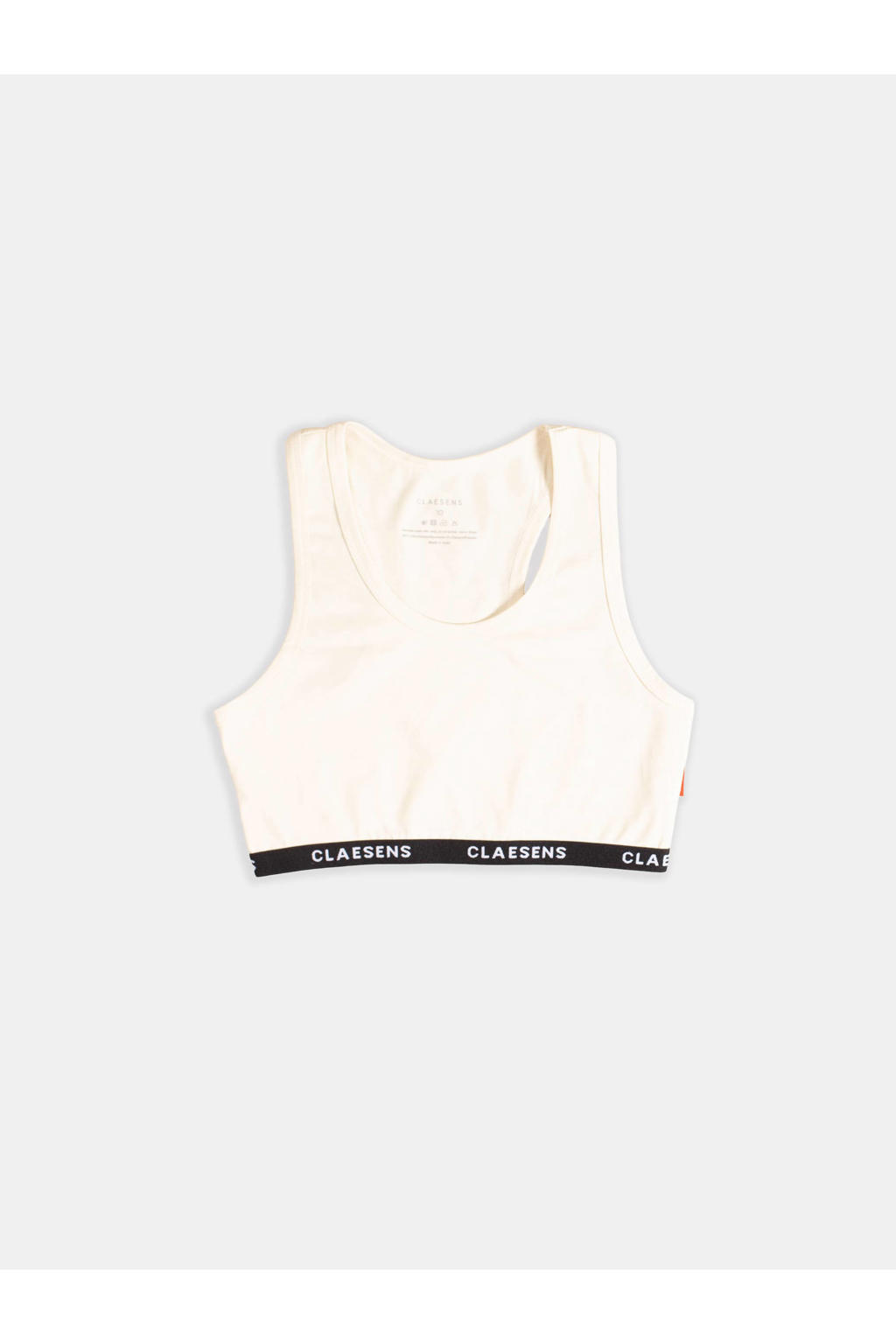 Claesen's Meisjes Croptop 1-Pack Urban Clay