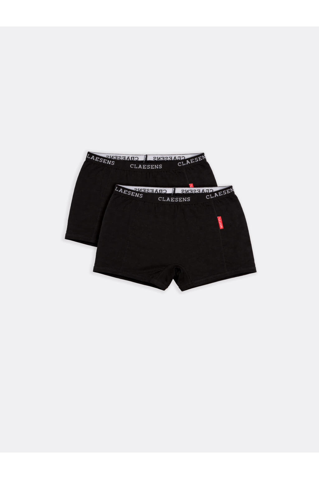 Claesen's Meisjes Boxershort 2-Pack Zwart