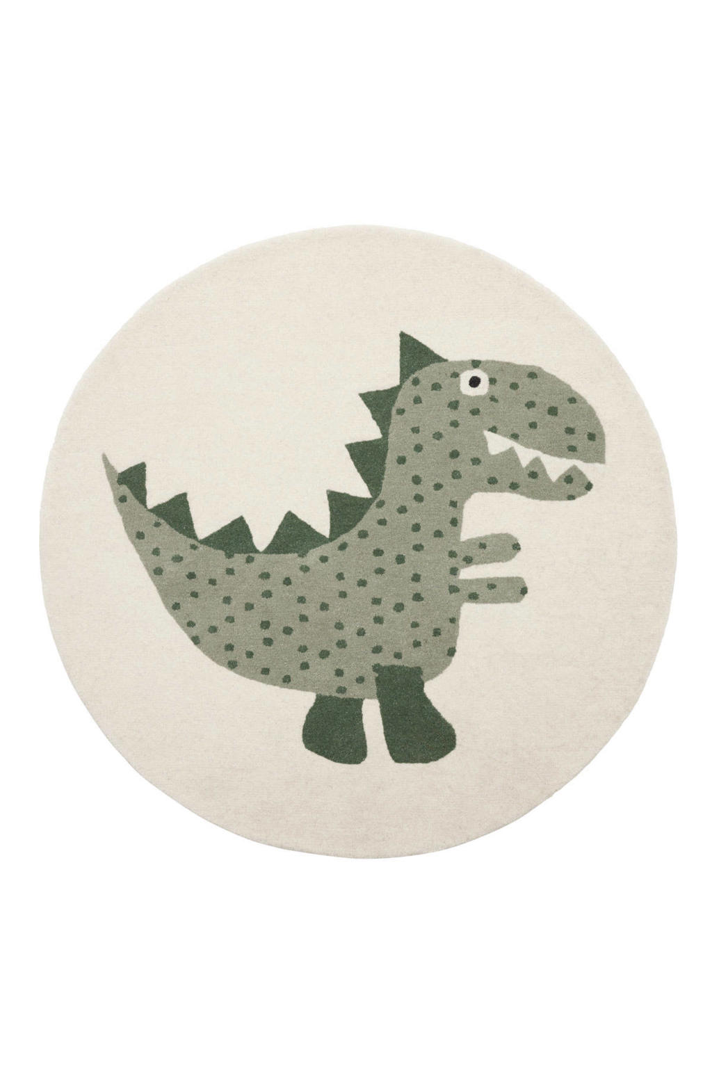 OYOY Mini vloerkleed Dino (Ø120 cm)