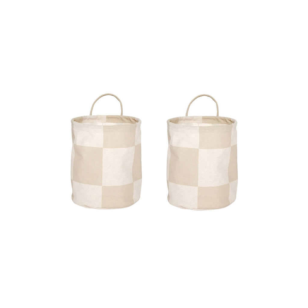 OYOY Living opbergmand Chess (set van 2)