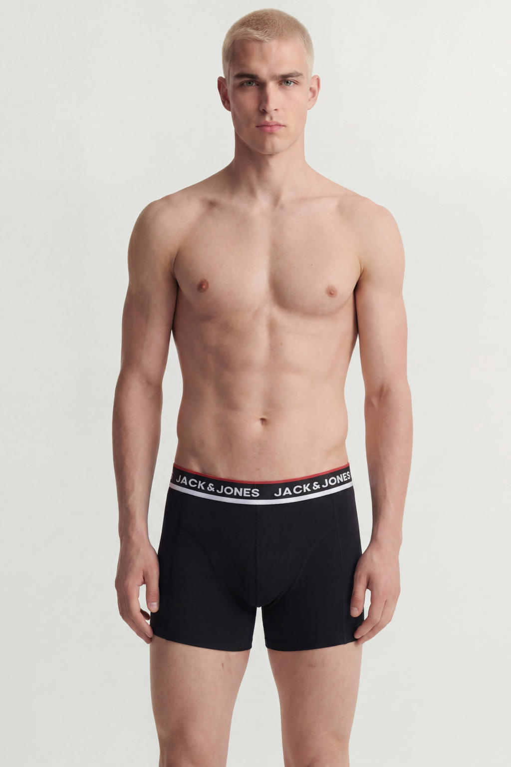 JACK & JONES PLUS SIZE boxershorts - zwart (set van 3)