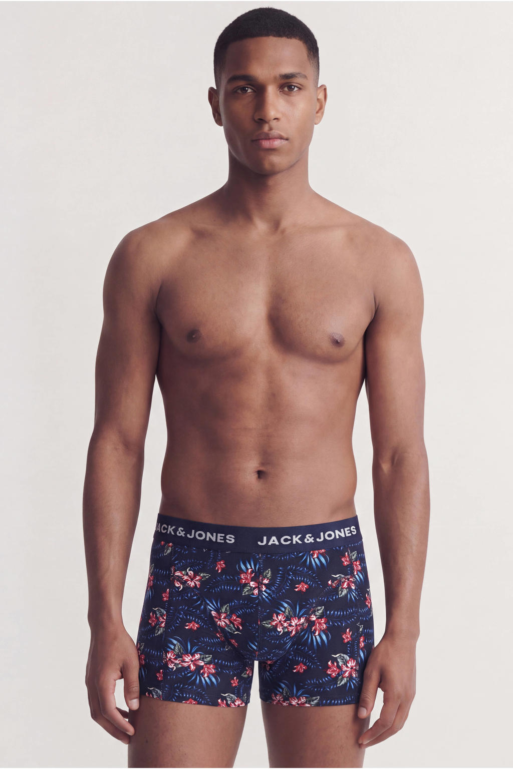 JACK & JONES ADDITIONALS boxershorts - donkerblauw/zwart (set van 10)