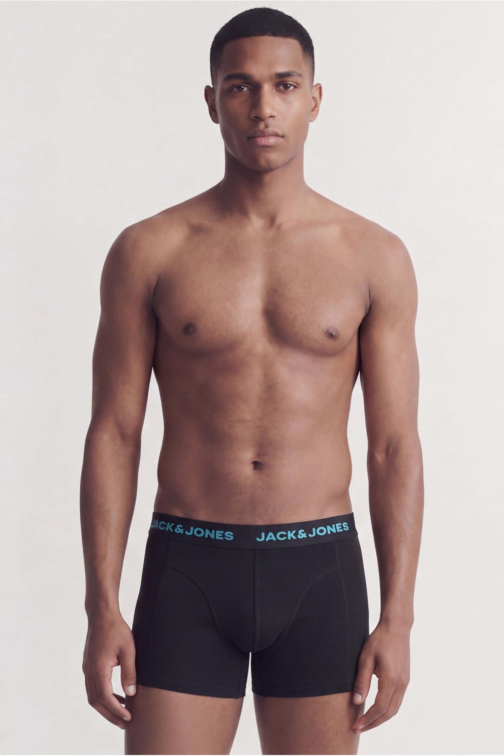 JACK & JONES ADDITIONALS boxershorts - zwart (set van 5)