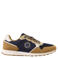 JACK & JONES Jfwcambridge Combo sneakers - camel/blauw