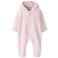 NAME IT BABY teddy jumpsuit met backprint - roze