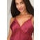 Hunkemöller satijnlook slipdress - koraalrood