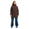 Tenson outdoor jas - donkerbruin