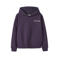 NAME IT KIDS sweater met backprint - paars