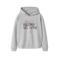 NAME IT KIDS sweater met tekst - grijs