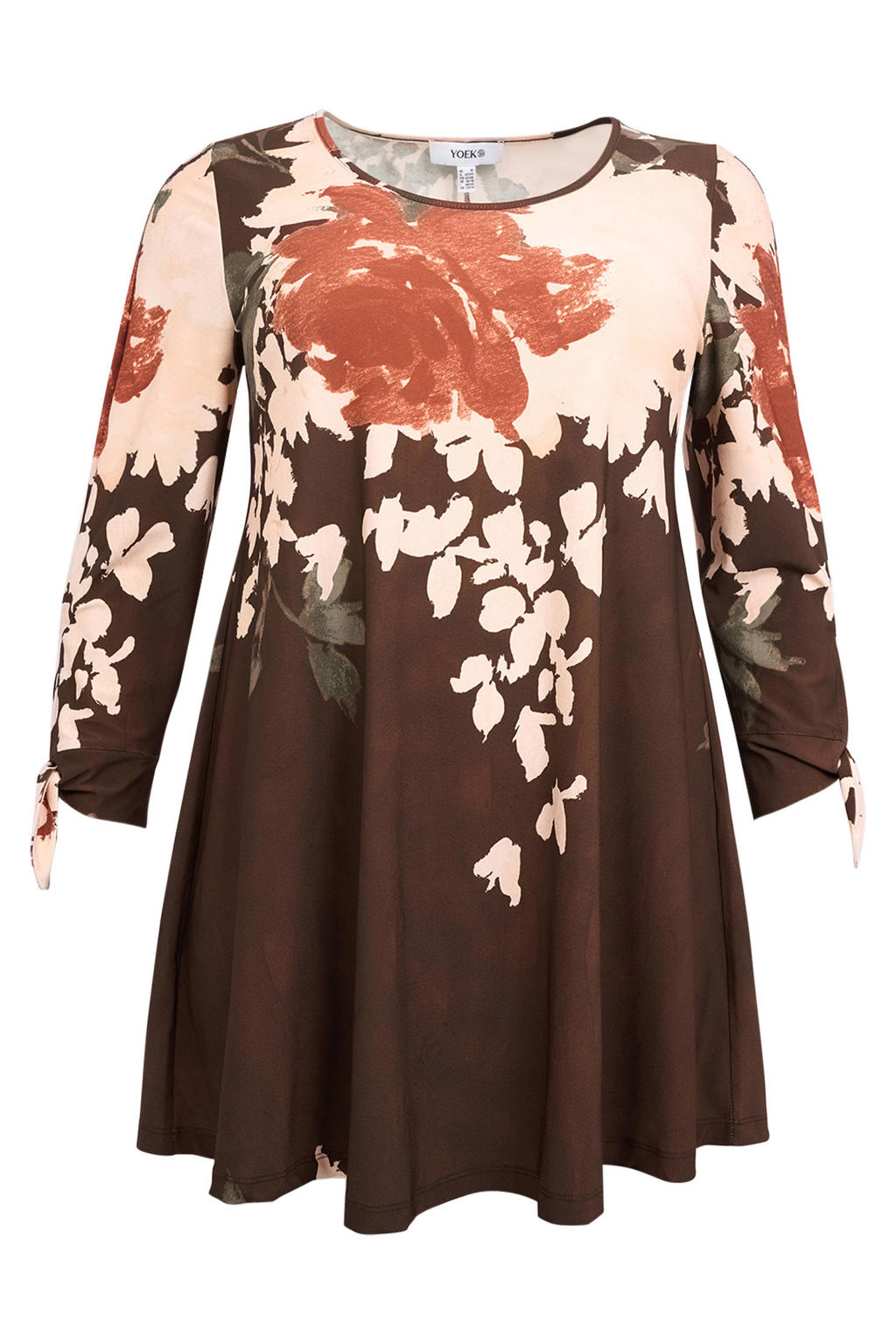 YOEK Plus Size tuniek - meerkleurig