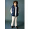 Mango Kids bodywarmer - marineblauw