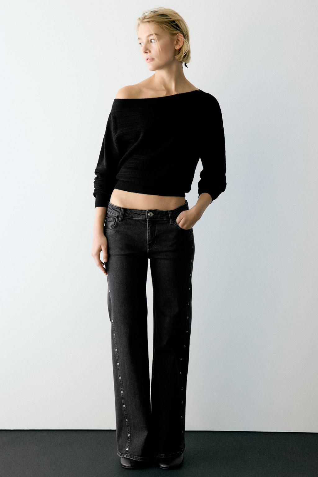 MANGO TEEN aansluitende cropped top - zwart
