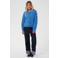 Saint Tropez gebreid vest met wol - blauw