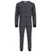 JACK & JONES ADDITIONALS fleece pyjama set - donkerblauw