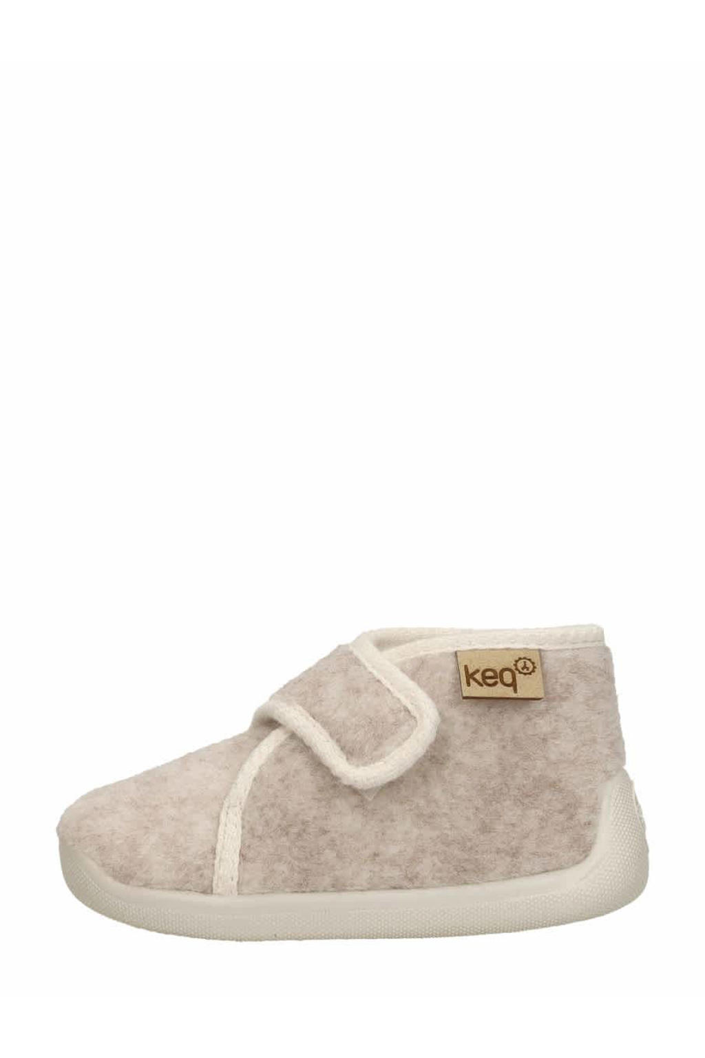 KEQ Kinderpantoffels Beige