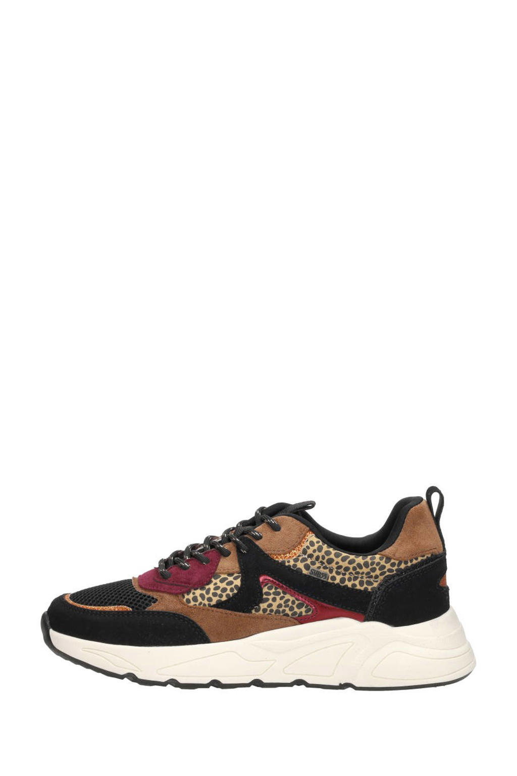 SUB55 Sneakers Laag Zwart