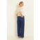 CLAUDIA BY CLAUDIA STRÄTER wide leg jeans - dark blue denim