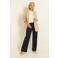 CLAUDIA BY CLAUDIA STRÄTER wide leg jeans - grey denim