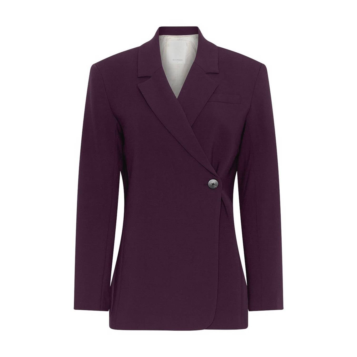 MSCH Copenhagen regular blazer donkerpaars