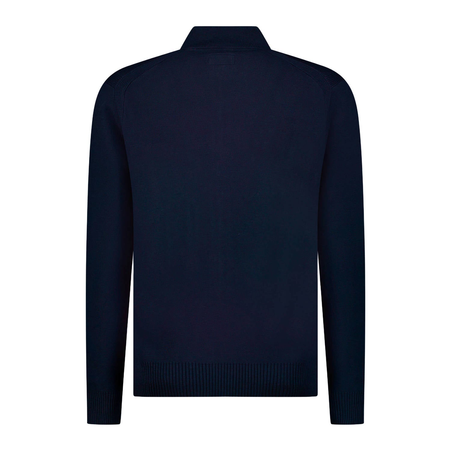 Cars gebreid vest donkerblauw