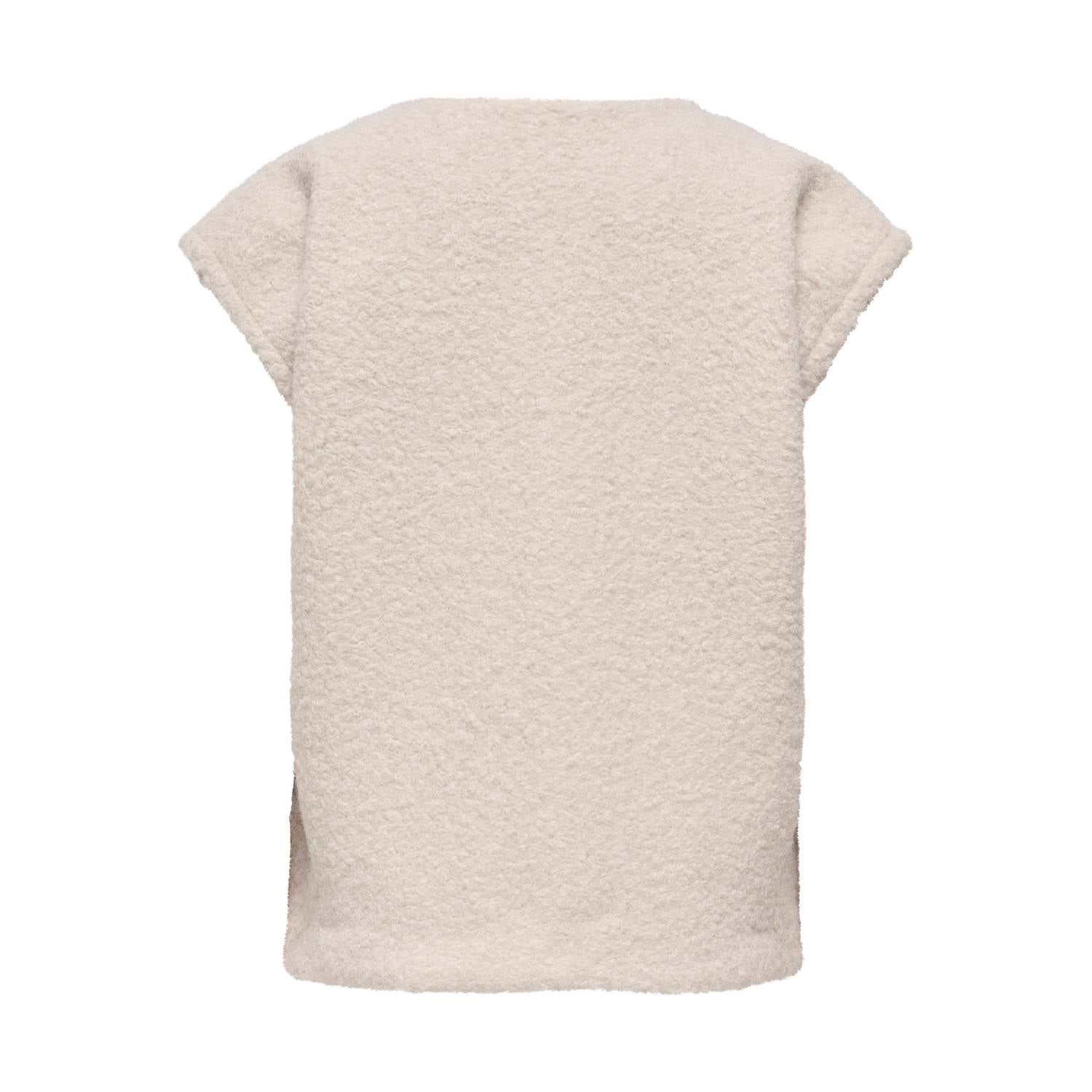 ONLY gebreid vest beige