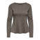 ONLY geruite top - bruin/zwart