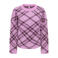 ONLY gebreide trui met wol - roze/donkerrood