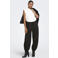 ONLY ballon casual broek met krijtstreep - donkerbruin