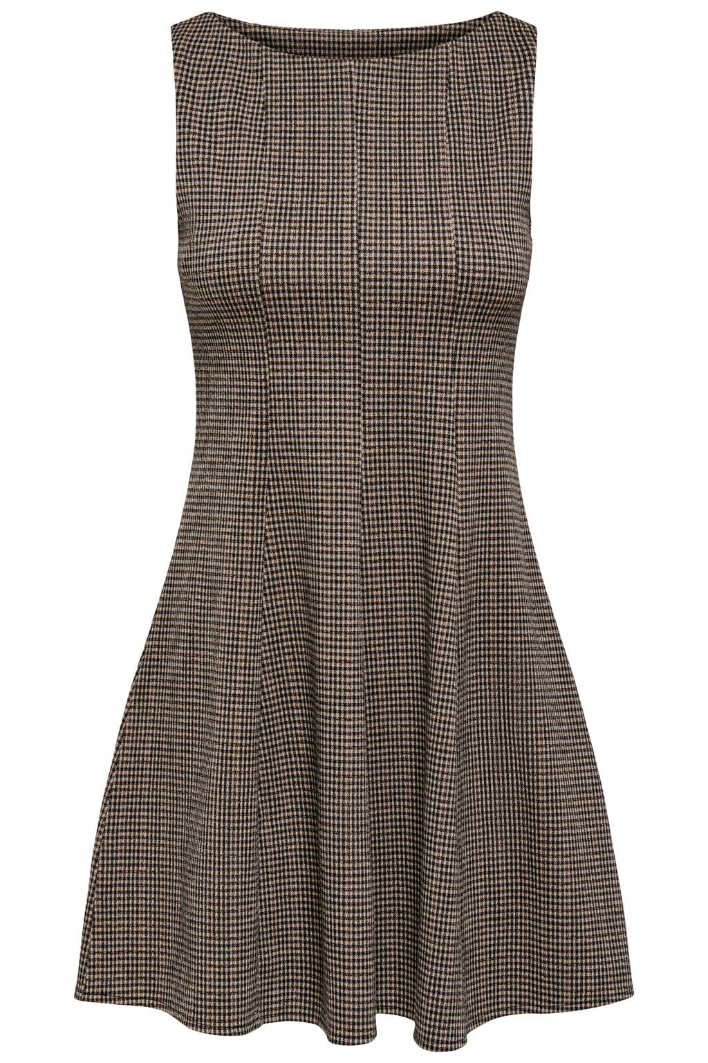 ONLY geruite top - bruin