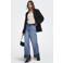 ONLY Onlhope Hw Wide Lace Red Dnm Mae jeans - mediumblauw