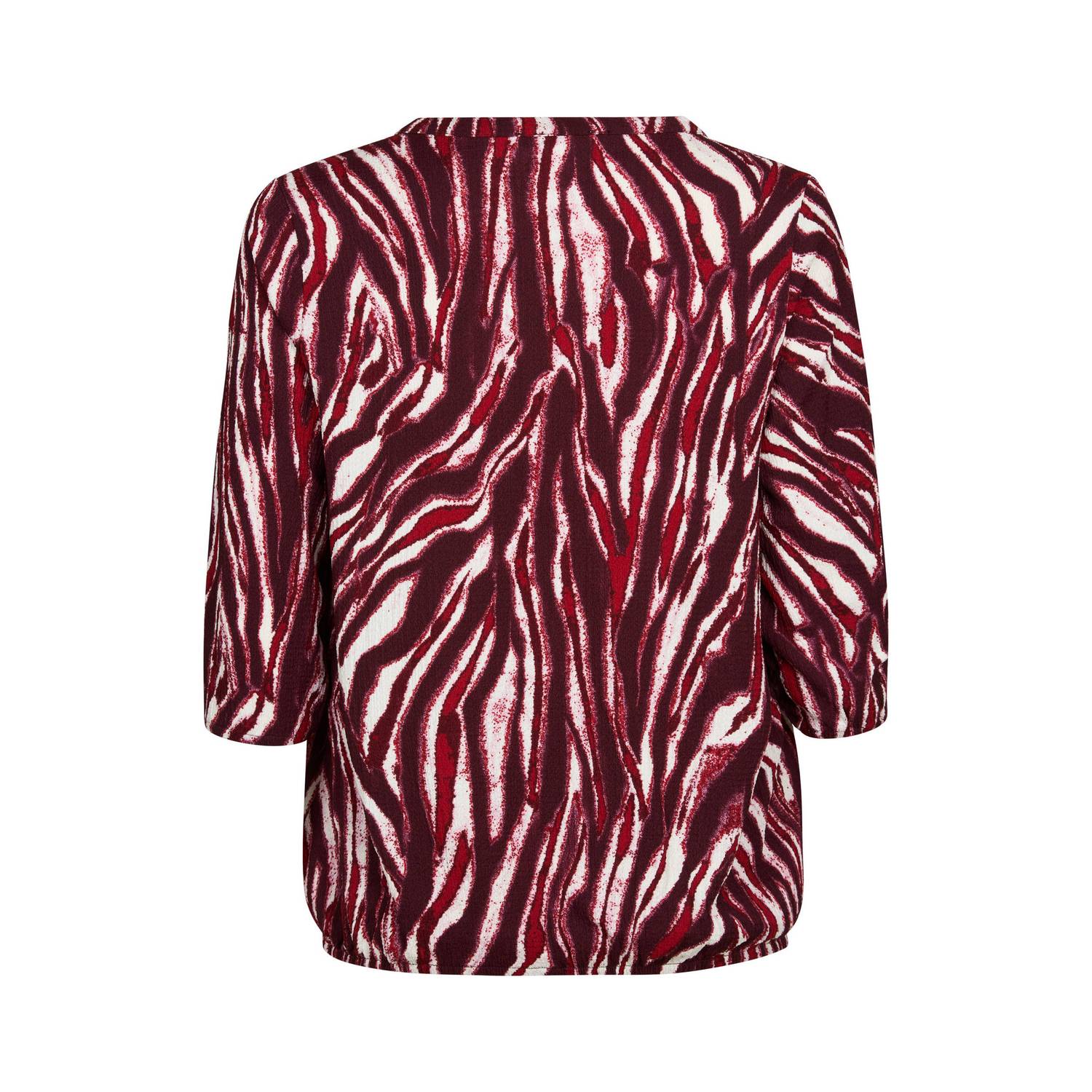 Miss Etam top met print rood