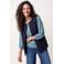 Miss Etam teddy gilet - donkerblauw