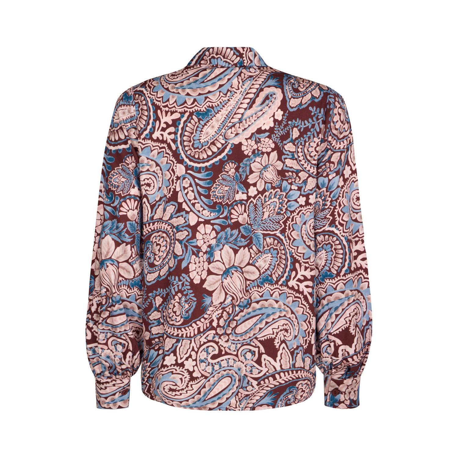 Miss Etam blouse met print donkerrood