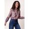 Miss Etam blouse met print - donkerrood