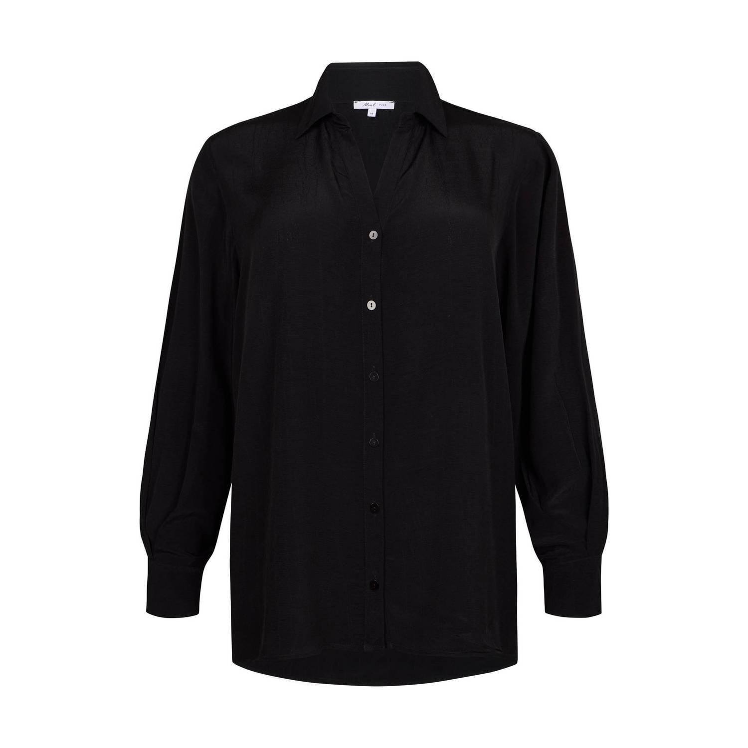 Miss Etam Plus blouse zwart