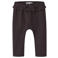 NAME IT BABY regular fit legging met ruches - chocoladebruin