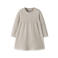 NAME IT BABY gebreide A-lijn jurk - beige