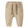 NAME IT BABY gebreide joggingbroek - beige