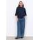 Soyaconcept sweater met backprint - donkerblauw