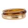 Life of Bulu armband Maxim - set van 4 goudkleurig/bruin