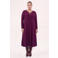 YOEK Plus Size jurk - paars